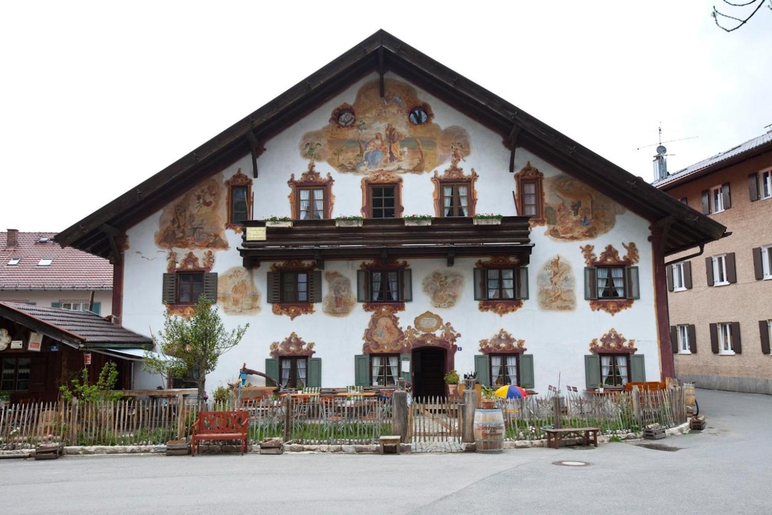 Hotel Zum Kirchenbauer Oberammergau Exterior foto