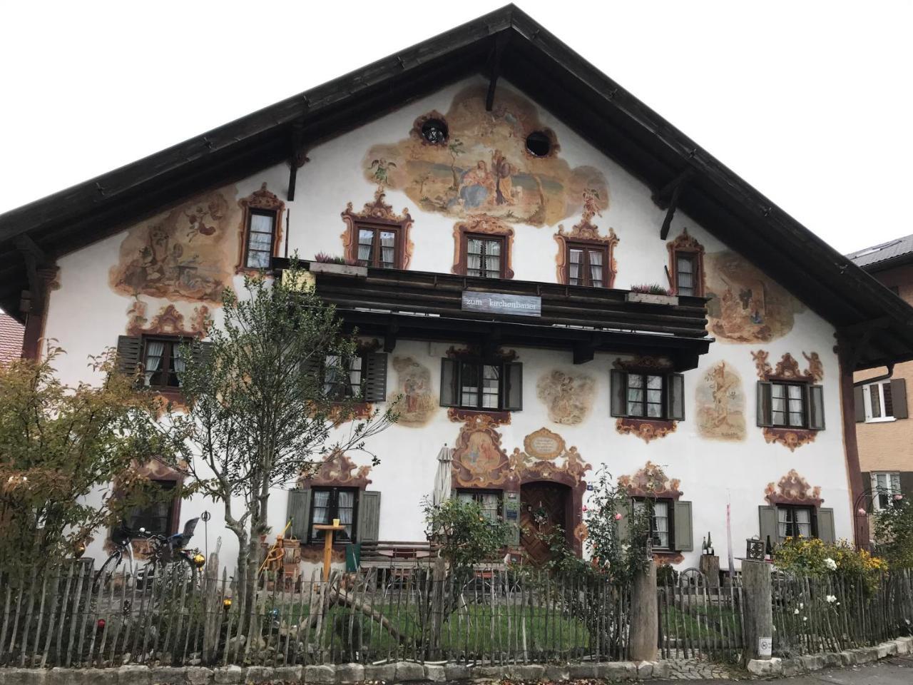 Hotel Zum Kirchenbauer Oberammergau Exterior foto